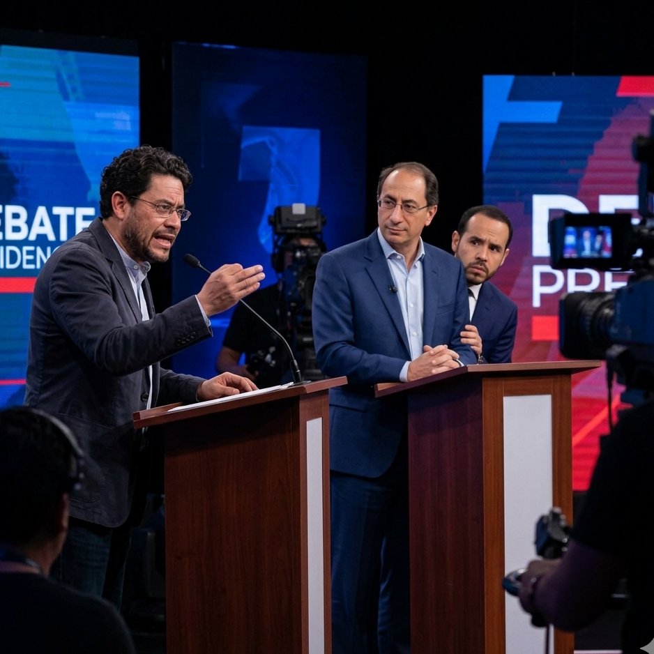 emiliolagos1's tweet photo. Cepeda invitó a Abelardo a debatir.

Abelardo en el debate: https://t.co/DQN46NuNji