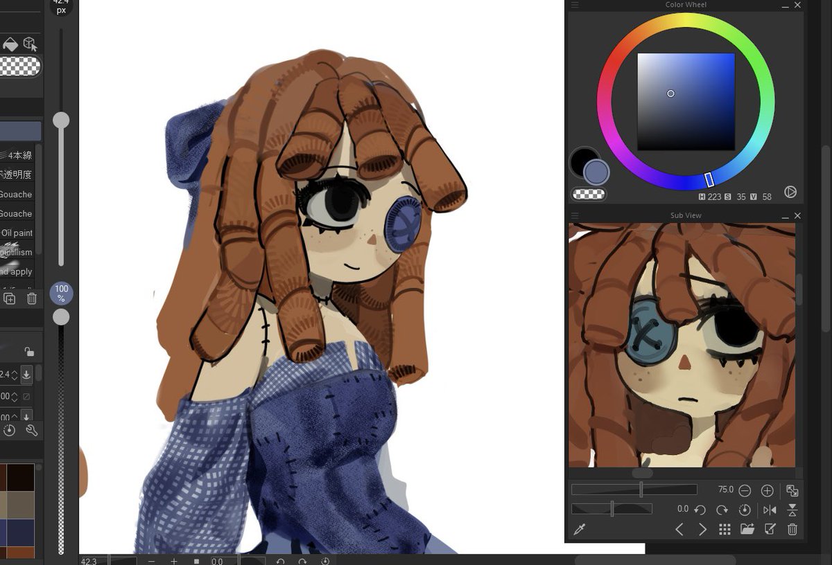 halo4marina's tweet photo. I don’t know what I’m doing #theamazingdigitcircus #tadc #ragatha #art https://t.co/d6eyhFyR6i