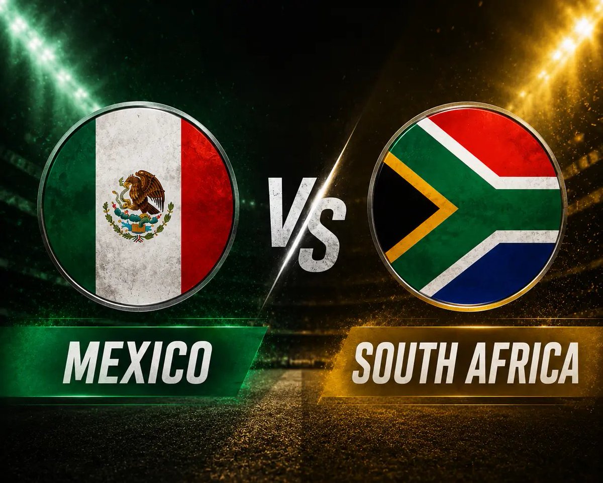 GoldenBallonPF's tweet photo. Let me hear your prediction for the opening match

Mexico 🇲🇽 vs South Africa 🇿🇦 https://t.co/PJExa0JLpr