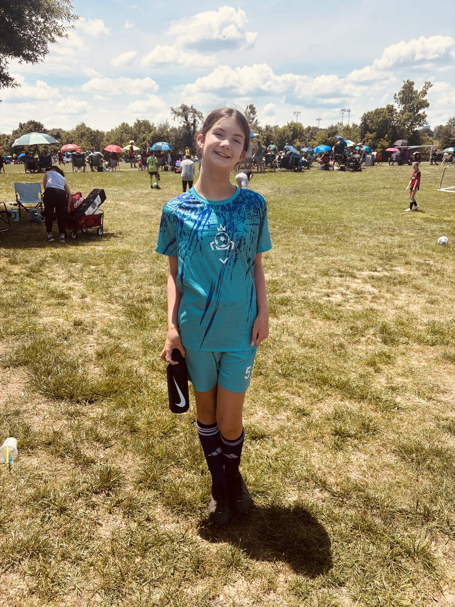 kalebcarter's tweet photo. So proud of my Quinnie! 2nd place at the Elizabethtown America Cup and memories were made. Nothing makes me happier than watching my girls compete! ⚽️ https://t.co/ID7Iw9hLU7