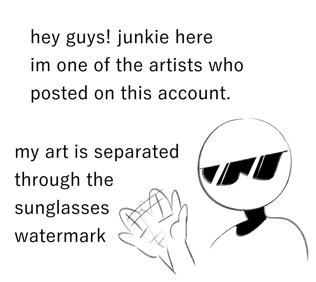 sunspotheads's tweet photo. 🕶️ i wont delete my posts since it has comments id like to keep as memories 💗
we might keep using this account for art related announcements

if you liked my works and want to see more, you can find me here: @lunectar 
it was fun sharing this account with my lovely art friends https://t.co/JoDpztgv9b