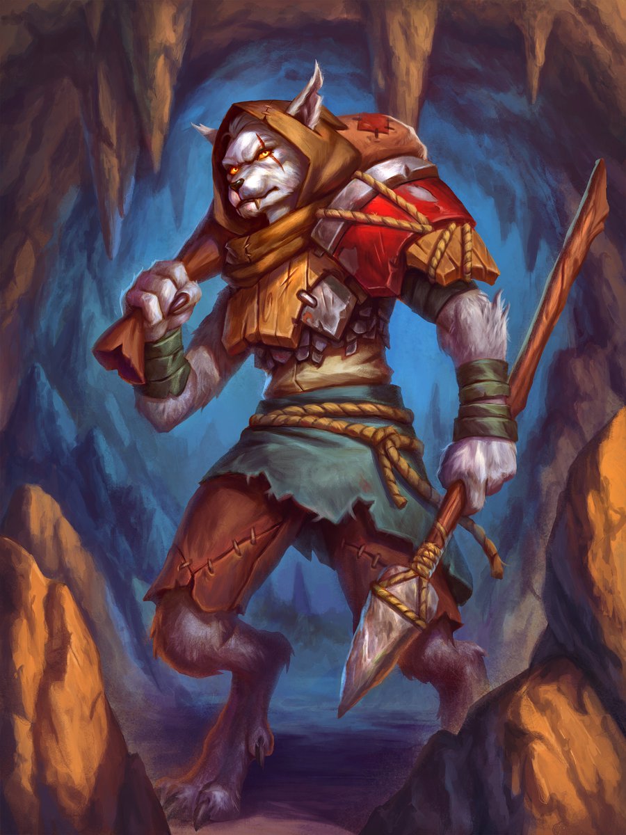 AntonioJ31's tweet photo. Also, the worgen art from Hearthstone: CATACLYSM https://t.co/Z47jcNC7KQ
