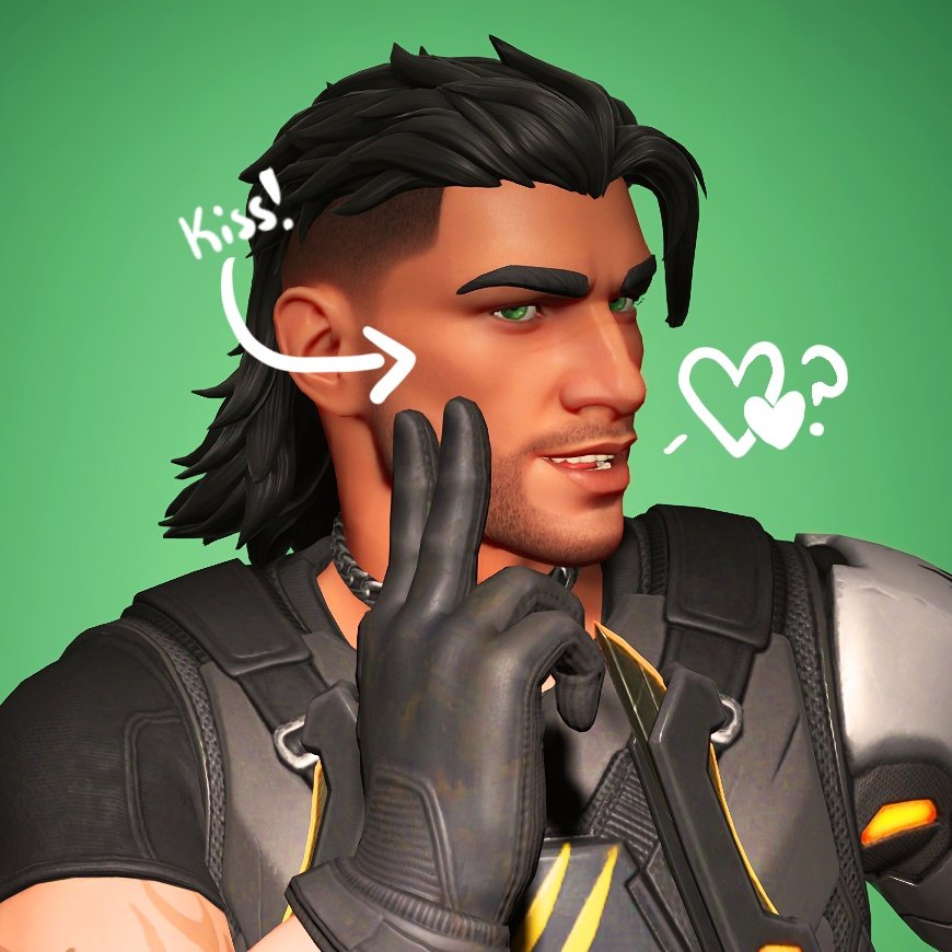BATTLETAIL's tweet photo. Wolfe wants a kiss 🥰 https://t.co/kniNzUhcMw