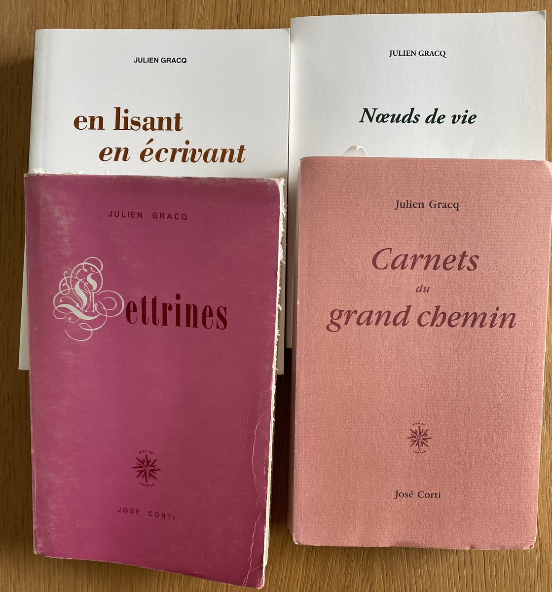 AlBlaineau's tweet photo. Passion Gracq https://t.co/Fq7E73mL8D