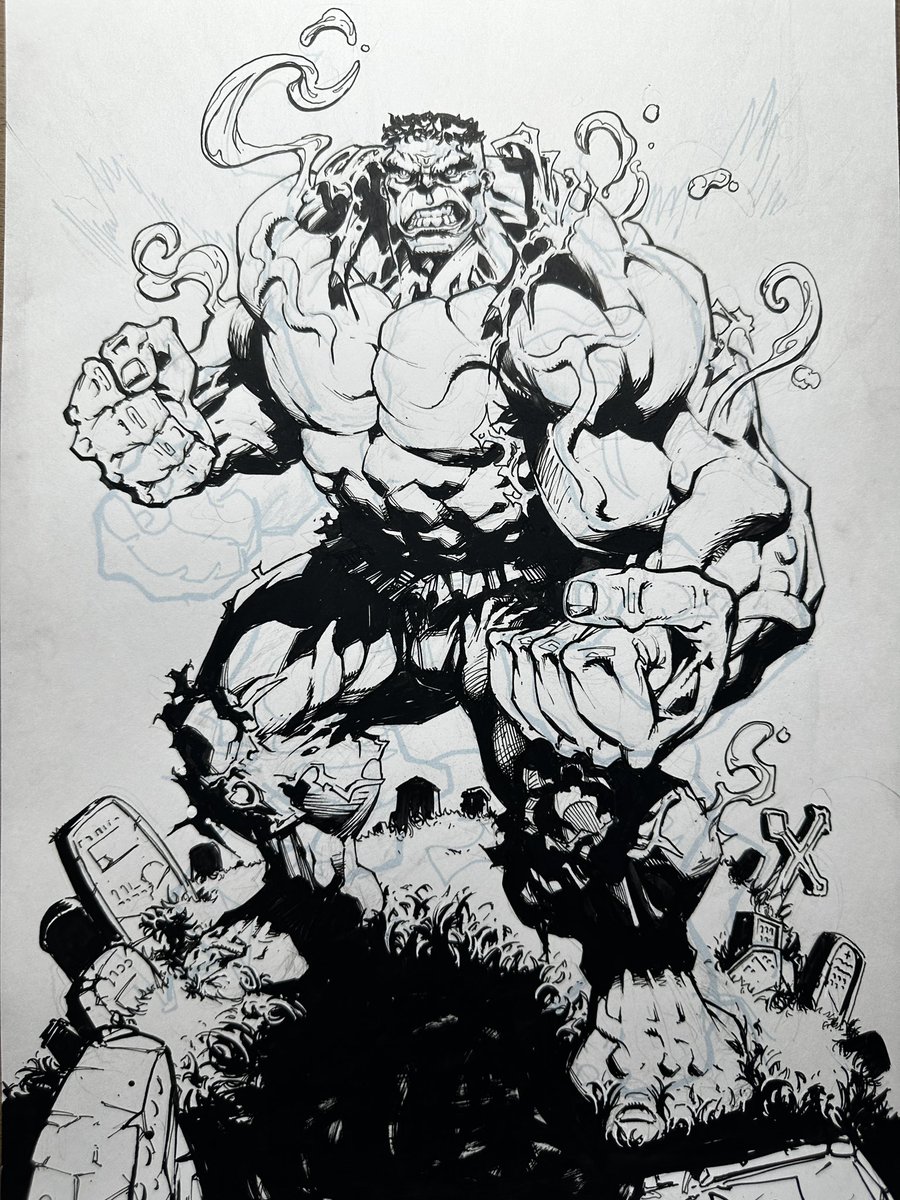 Eskivoart's tweet photo. “The Strongest There Is.”

- Hulk, Probably. https://t.co/mAYfxKhUds