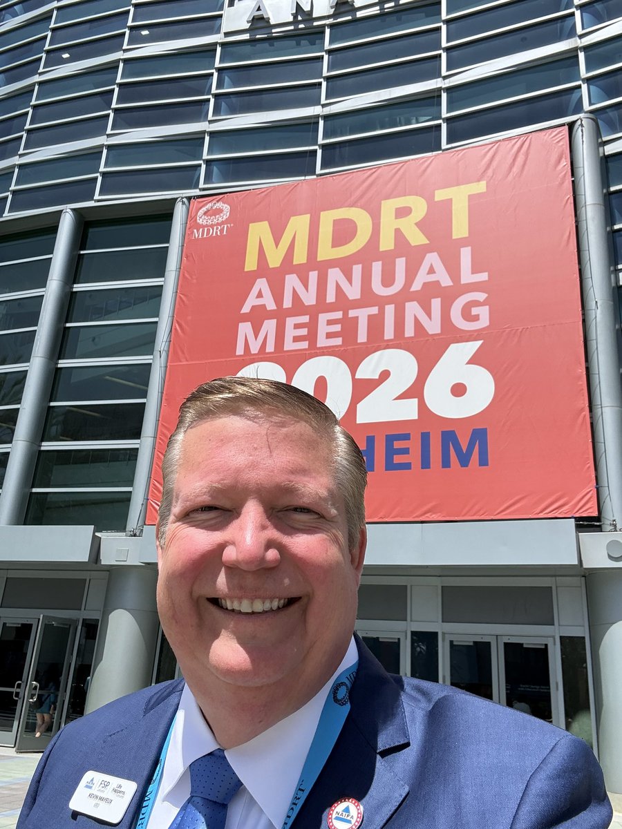 KevinMayeux's tweet photo. So proud of the legacy of service and commitment of John Nichols, who not only served as @NAIFA President in 2013-14, but is now the President of MDRT. The Milliom Dollar Round Table was founded in 1927 during the then-NALU (now NAIFA) meeting in Memphis at the Peabody Hotel and has evolved into a global organization helping people all over the world achieve financial security. Thanks to John, @MDRtweet and Steve Stahr for having me at their annual meeting. So great to see them and other NAIFA & industry legends at the conference!   #MDRT2026 #MDRT #NAIFA #NAIFAProud #NAIFAcares #NAIFAXperience @NAIFA