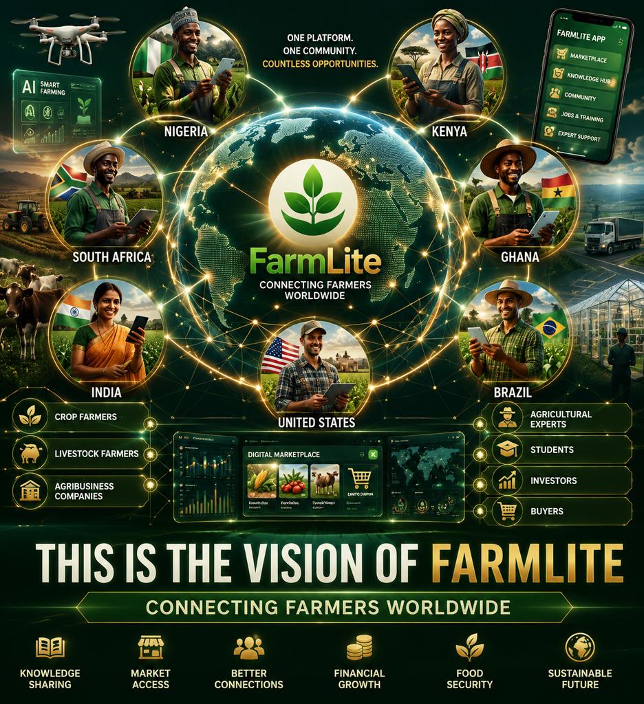 FarmliteApp's tweet photo. The vision of Farmlite 🌱🌐♻️ https://t.co/ykhSoDpfxi