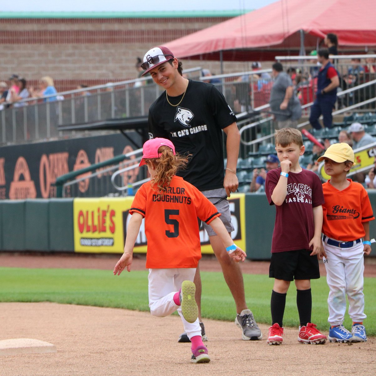 CofOBaseball's tweet photo. Our guys had a great time volunteering with the @Sgf_Cardinals during their MLB Play Ball Weekend. 

We LOVED partnering to host such awesome youth baseball events! https://t.co/9cF18nB9Fh