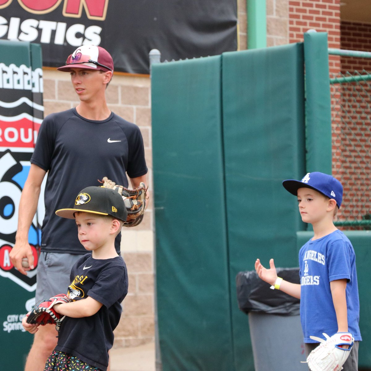 CofOBaseball's tweet photo. Our guys had a great time volunteering with the @Sgf_Cardinals during their MLB Play Ball Weekend. 

We LOVED partnering to host such awesome youth baseball events! https://t.co/9cF18nB9Fh