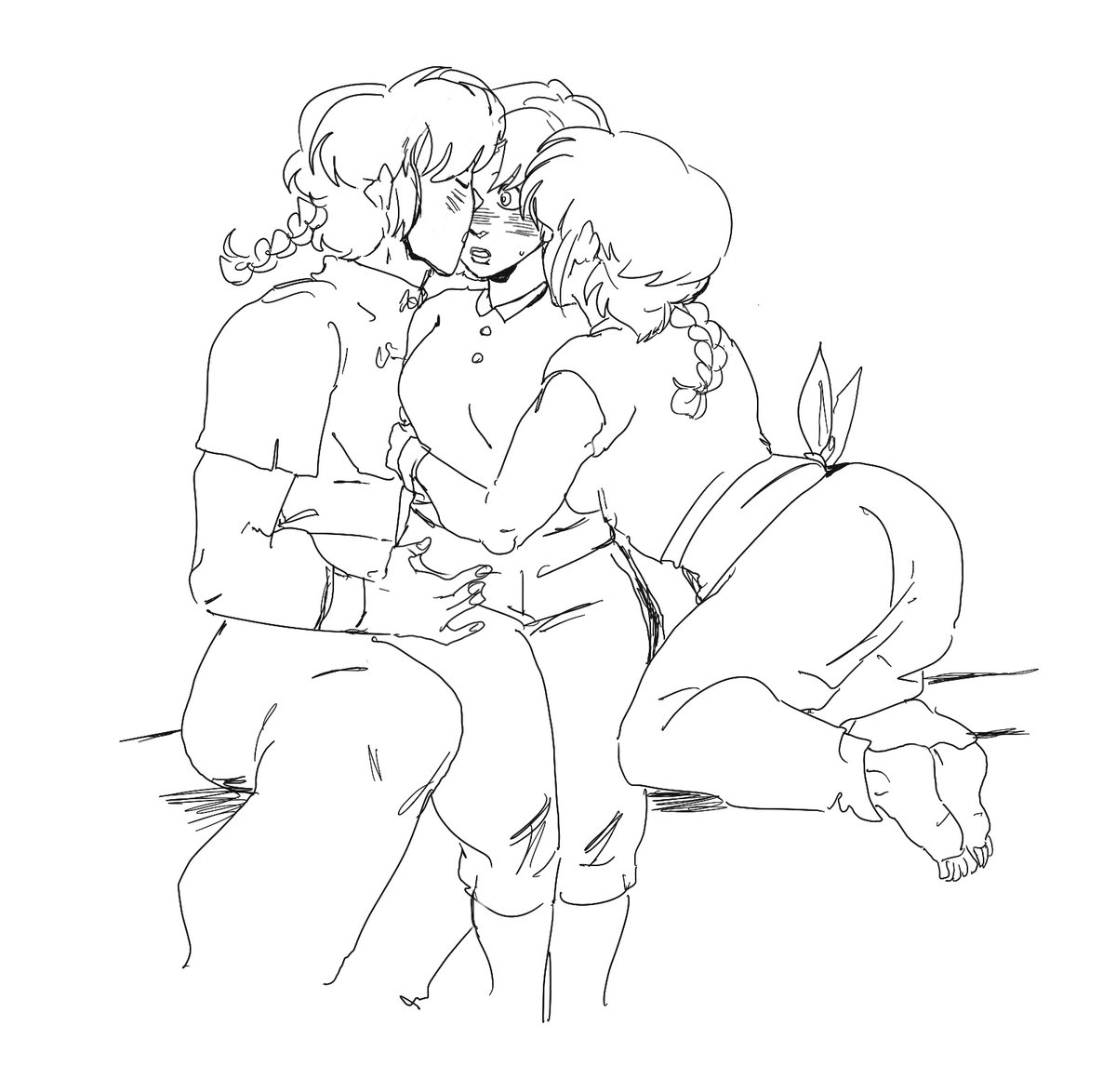 Gelsterthegel's tweet photo. Akane’s Fiancé(s) #ranma https://t.co/cdYfPJV63H
