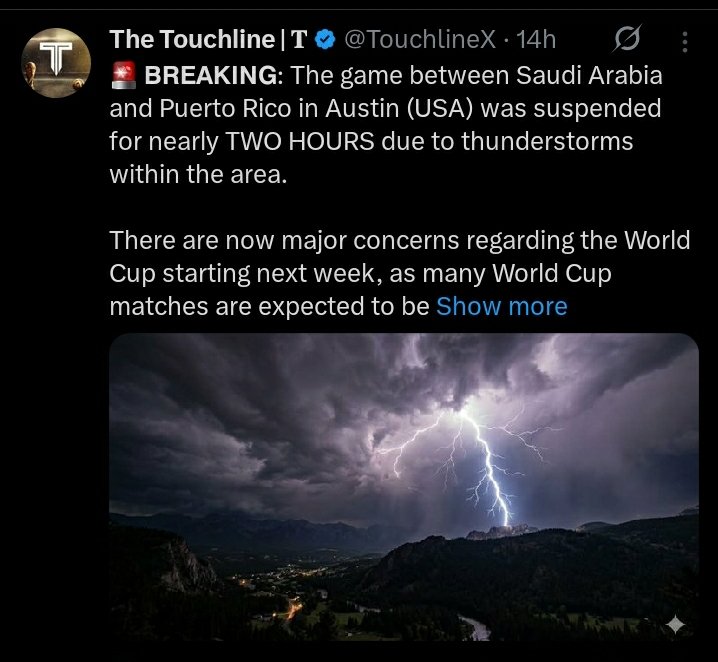 PRIME07_'s tweet photo. Who thought it would be a great idea to play the 2026 World Cup in the United States? https://t.co/ANBa1RrNSO