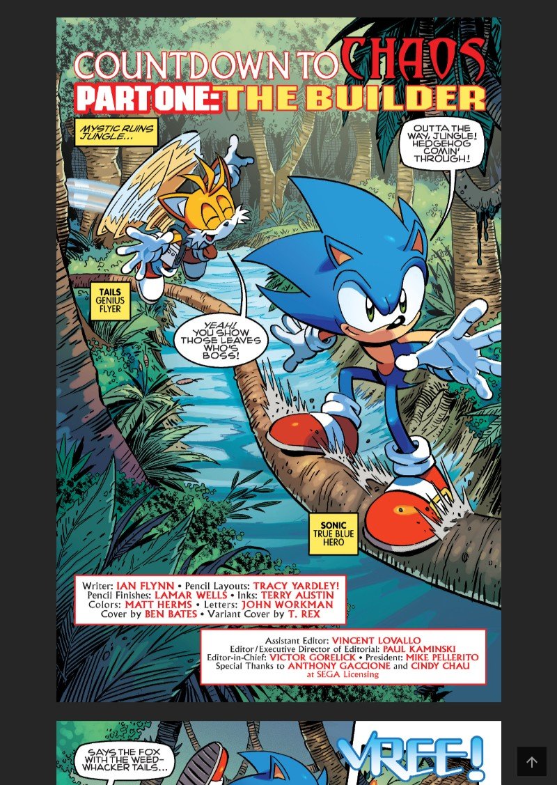 AnimationNerd18's tweet photo. I finally found the Archie Sonic comics on Grabber Zone and I'm starting with Archie: Sonic Reboot (#252-291). I gotta say, I'm having lots of fun reading the first two issues and reading the characters' lines in the voices I imagine for them.
#ArchieSonicComics https://t.co/rY4ugcUnWp