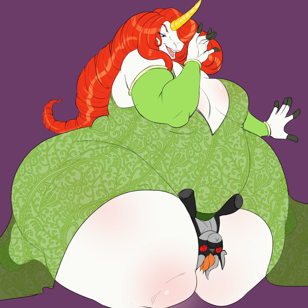 GuyCalledVairos's tweet photo. Elinor, why do you even have that plushie? You've spent the past six hours just squashing it over and over. 
🎨: Octopoodle, over on FA! https://t.co/1tN5KQxVd6