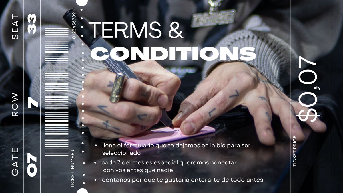 clankayne33's tweet photo. Es un nuevo 7 y cada vez se pone mejor! 

Sigan todos los pasos para enterarse lo que viene antes que nadie, regalos, behind scenes, nuevos proyectos, discount codes, que solo van a tener los mas fieles! 

Feliz 7 cada vez la manada mas unida! 
https://t.co/5P0o7JeuTY https://t.co/PJCjLxiKLc