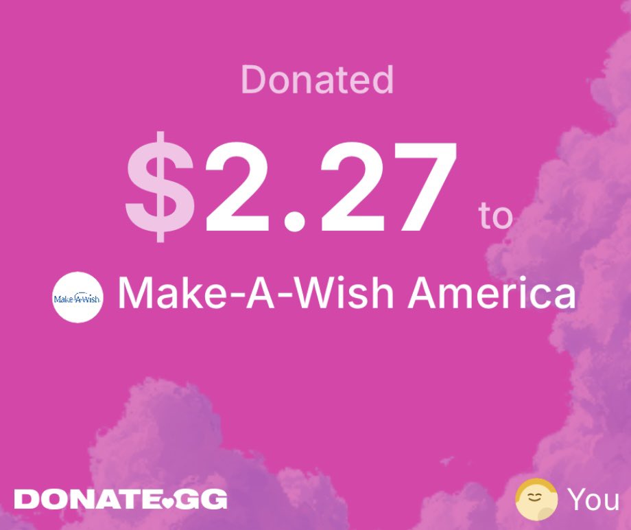 CopeCoping's tweet photo. Today $Cope broke $100 in donations between Make a Wish and St. Jude Copers. 💪 Thankful for the ability to do this through @donatedotgg and thank you @Pumpfun for the idea.

/copemode https://t.co/2NtZ9tcdPY