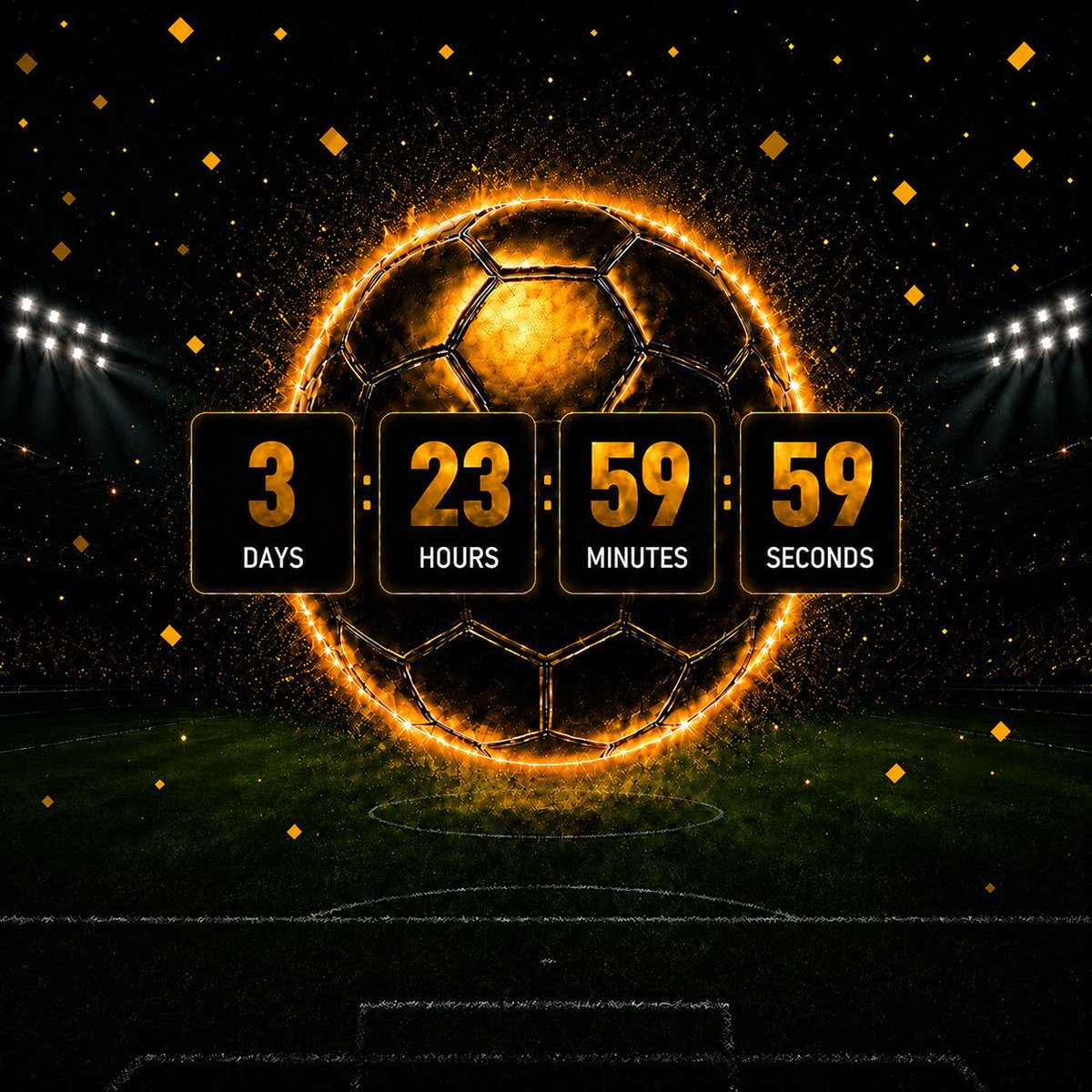 GoldenBallonPF's tweet photo. It’s officially 3 days left until the World Cup

🌍⚽ https://t.co/9DyqwsVFDA