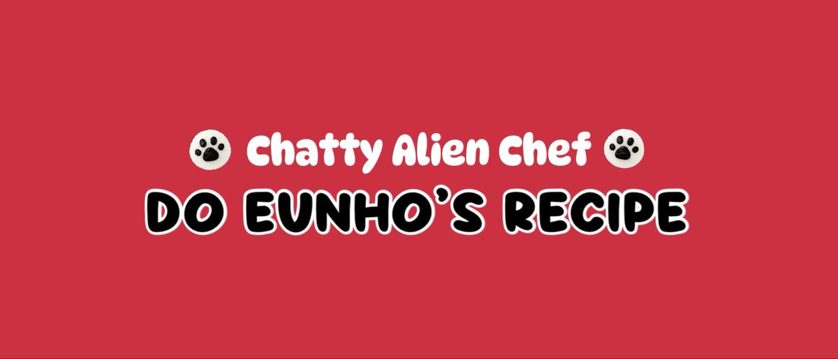 peuldoongnuna's tweet photo. Chatty Alien Chef Do Eunho’s Recipe ❤️

a thread of all Eunho’s recipe he has shared to plli 🍜 😋🤤