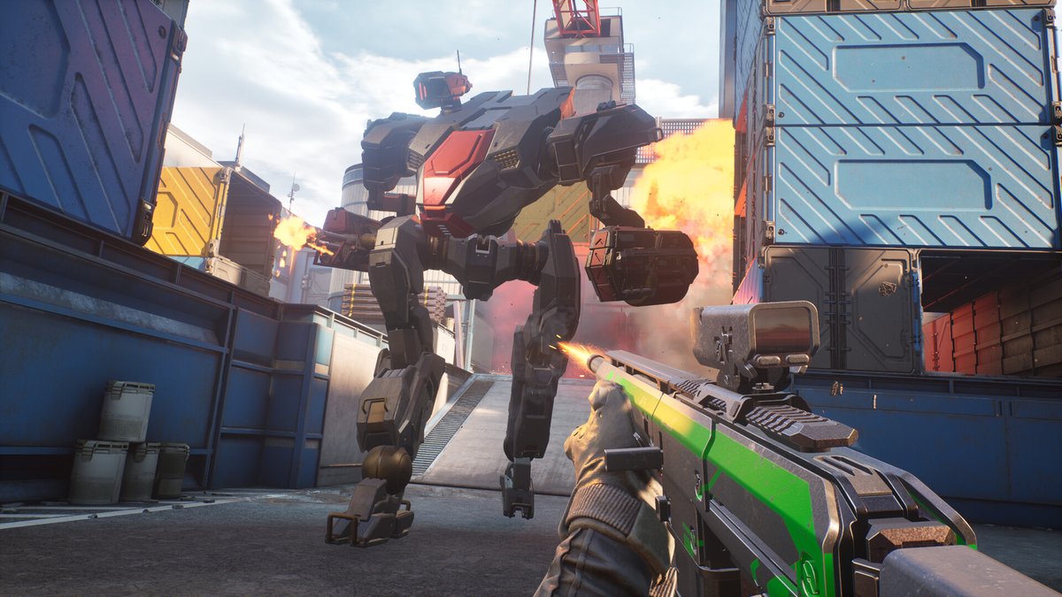 gamespark's tweet photo. “『タイタンフォール』ロス”に刺さるか？壁走り＆グラップルで駆ける高機動対戦FPS『EMPULSE』試遊レポ！チームの切り札は巨大メカ
https://t.co/WMfS7igz2y https://t.co/bwG4PzYrR7