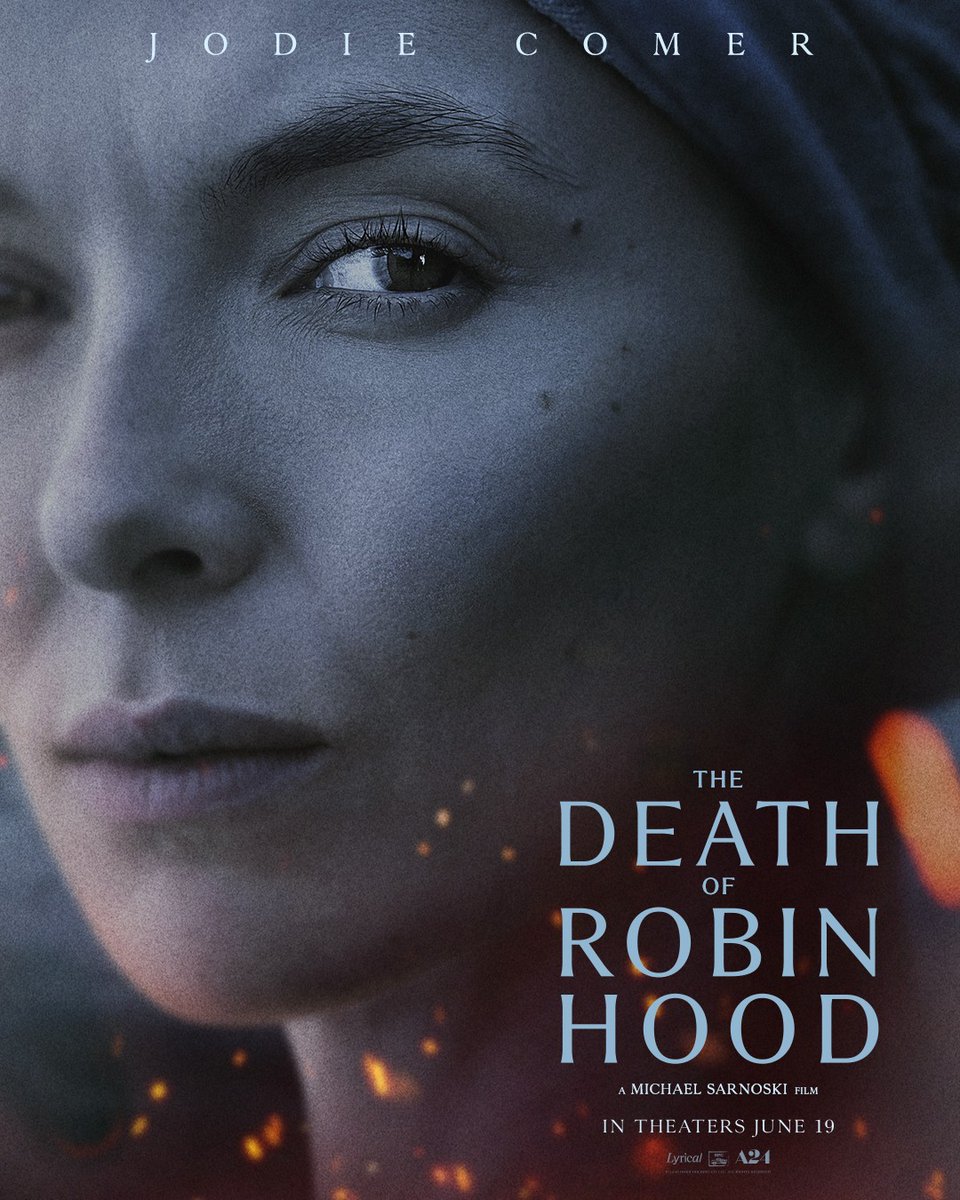 Fandango's tweet photo. New characters posters for #TheDeathOfRobinHood - Coming to theaters June 19. Reserve your tickets now👇
https://t.co/4Qjo5L0fRP https://t.co/tVQXYQq3QW