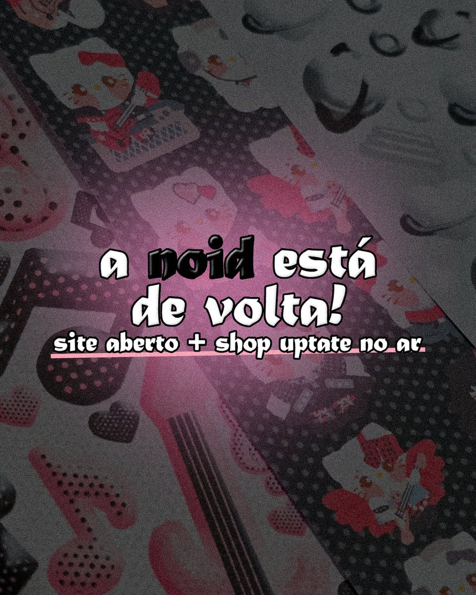 noidclubdeco's tweet photo. ۶ৎ A Noid está oficialmente no ar! 
Venham ver nossas cartelinhas novas + mudanças em algumas já existentes 𖹭

ᯓᡣ𐭩 Site: https://t.co/9T0Jhr1cJS https://t.co/Chvzja9aqu