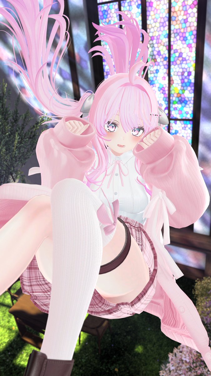 maitake_VRC's tweet photo. おはちゃけ～！☀️
今週も始まりました！
一緒に頑張っていきましょうー！✨
#VRChat　#SELESTIA https://t.co/G8fRQ0TEgb