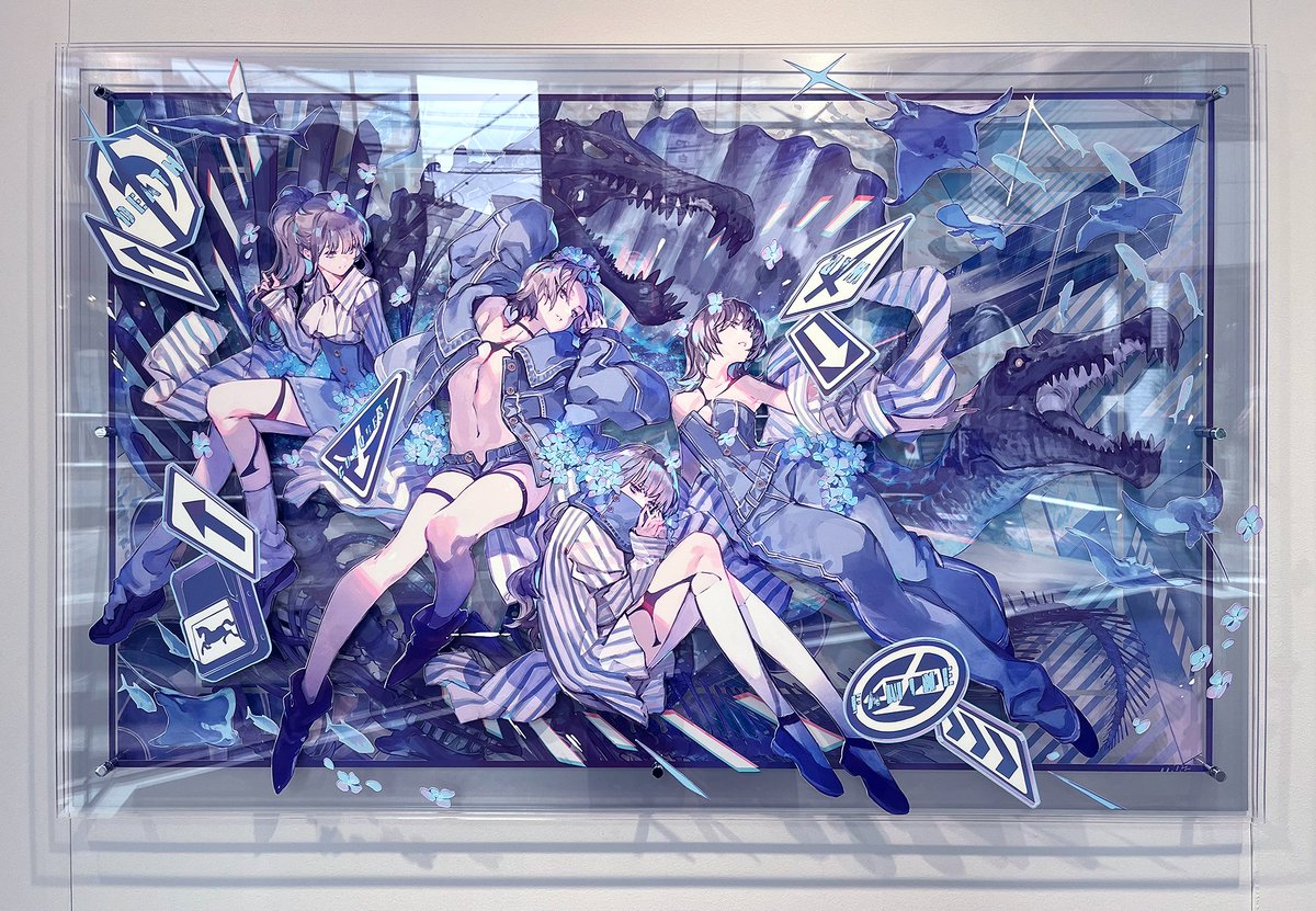 kuromagnon's tweet photo. AartS展にお越しいただいた皆様、展示にご協力、
応援いただいた皆様、本当にありがとうございました！
作品を通じて多くの方と関わることができ、
今後の大きな励みとなりました。
これからのAartSもよろしくお願いします！
#AartS展2026 https://t.co/ZSEkGFG0fx