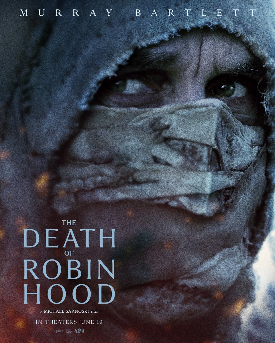 Fandango's tweet photo. New characters posters for #TheDeathOfRobinHood - Coming to theaters June 19. Reserve your tickets now👇
https://t.co/4Qjo5L0fRP https://t.co/tVQXYQq3QW