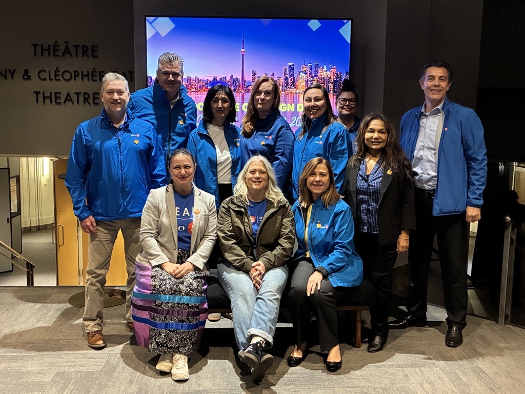 JeffMucha's tweet photo. On Moose Hide Campaign Day, Team BMO proudly supported the Rally to End Violence. 

This was a meaningful moment of people from across Canada coming together to stand against violence toward women and children and commit to practical action on reconciliation. 

#ProudToWorkAtBMO https://t.co/64bHTPkDi1