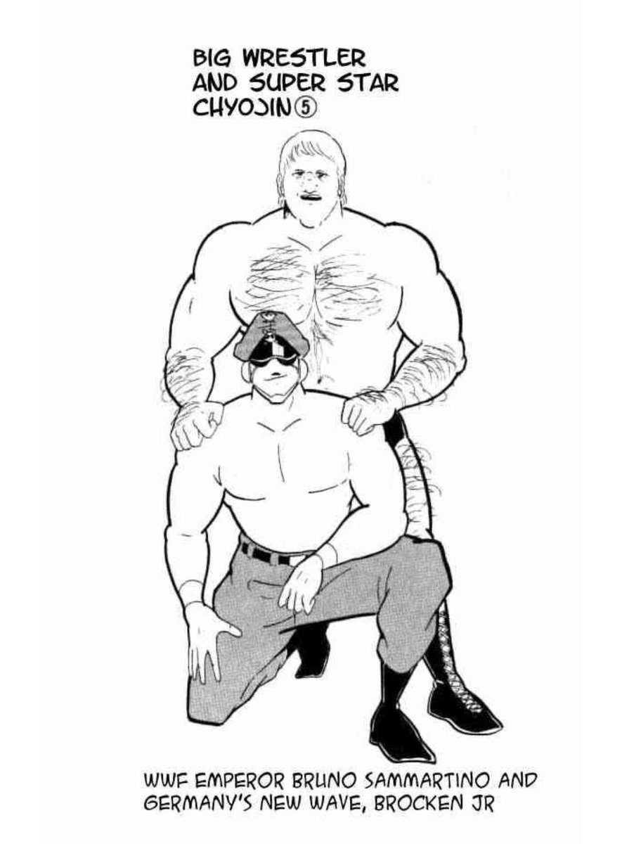 retrocabal's tweet photo. @THEAnimeHERO hi brother, do you know who Kinnikuman is modeled after? https://t.co/NoUUonM45u