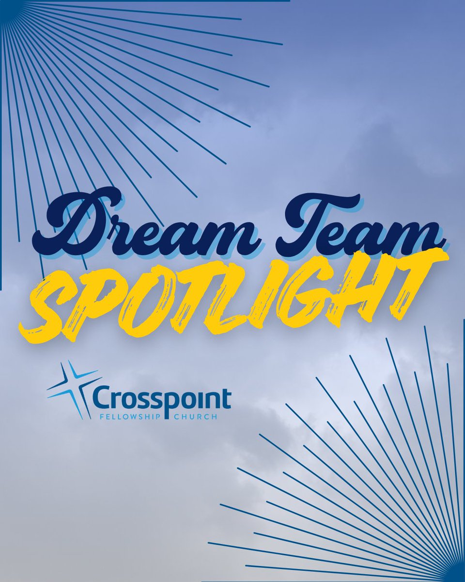Crosspoint247's tweet photo. Dylan, thank you for serving on our Dream Team with such a willing attitude and joy filled passion! #crosspoint247 #dreamteam #jointhemission #spotlight #dreamteamspotlight #volunteer https://t.co/1ViMXJ7UY4