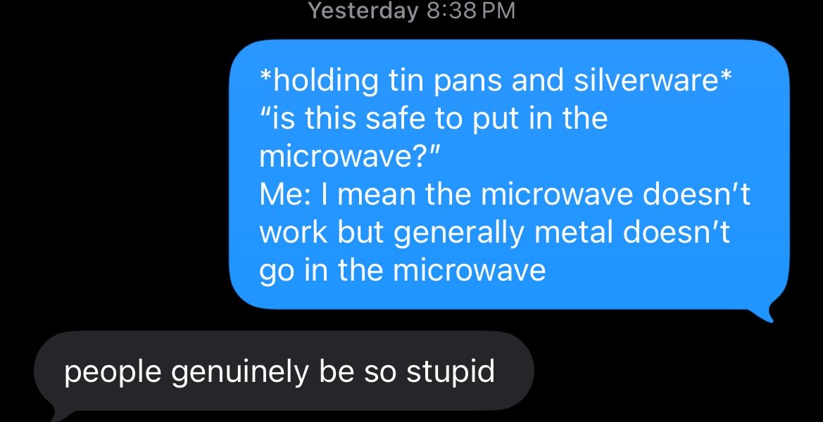queenidnarb's tweet photo. Said in an escape room last night. I still don’t know why this woman asked me this? https://t.co/eD8Lwa468e