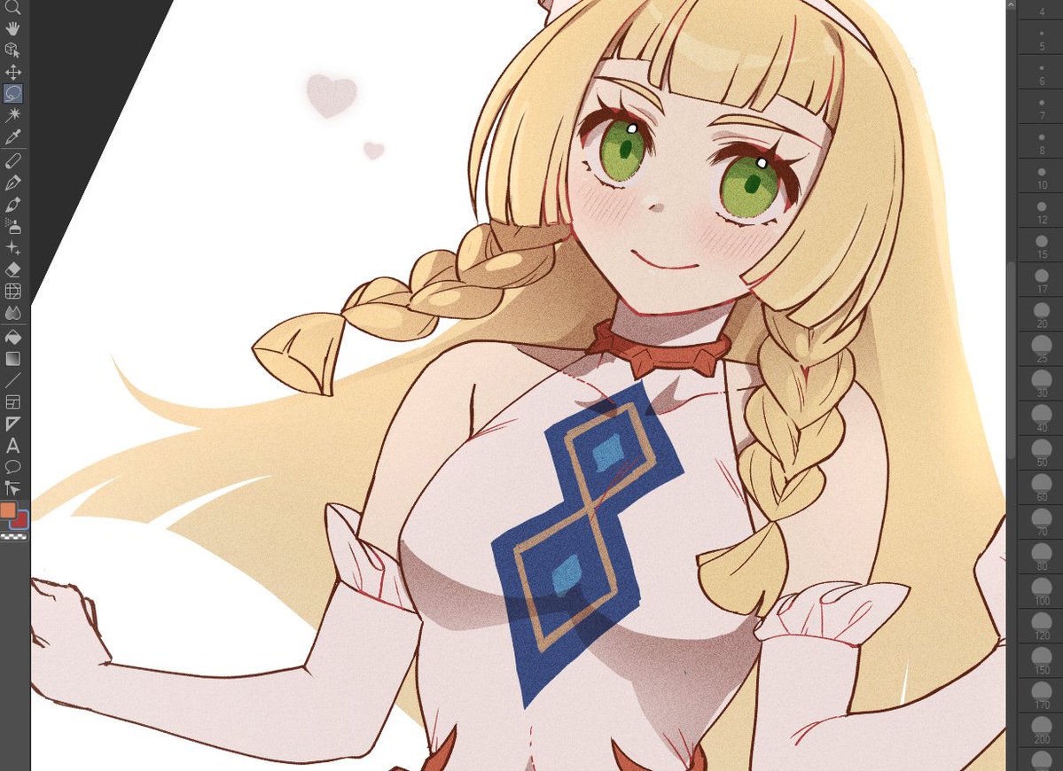 symocosmos's tweet photo. lillie pmas wip https://t.co/iluMlKUnd6