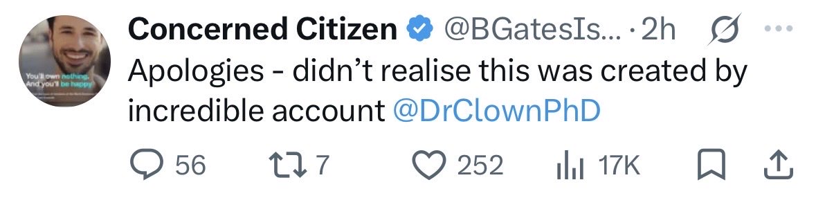 basedianity's tweet photo. @DrClownPhD @nikitabier He didn’t realise it was made by you apparently lmao https://t.co/Kj7RWFmVvW
