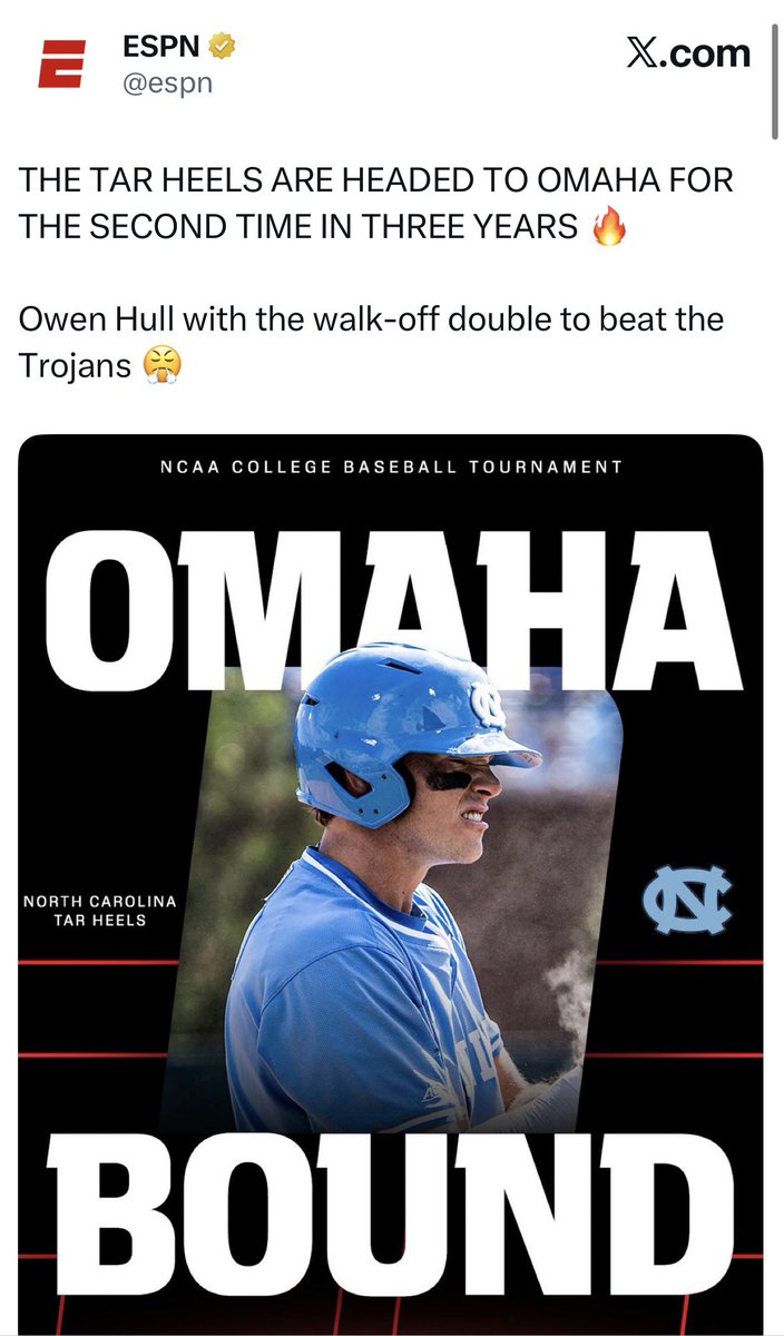 patton_orr's tweet photo. Crazy last 15 minutes. 

Great Day to be a Tar Heel https://t.co/L6b0DNVJMn