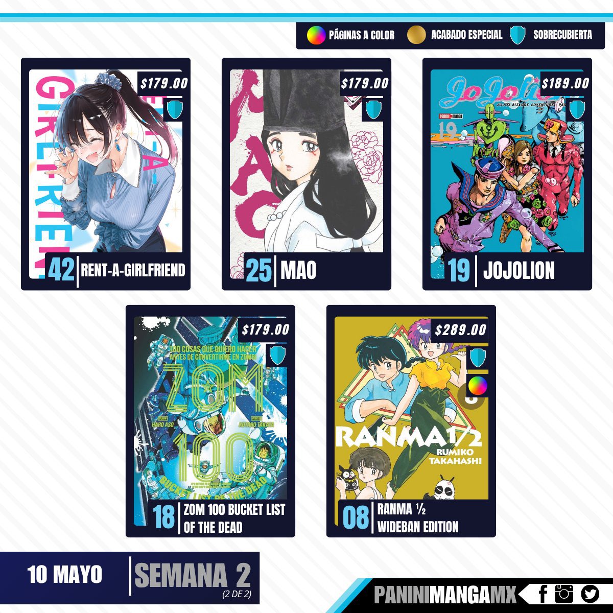 PaninipointM's tweet photo. ¡Estos son los estrenos de la segunda semana de junio!
Continuamos con series que están alcanzando a Japón y con algunos de los lanzamientos más esperados.

Cuál vas a agregar a tu colección? https://t.co/CL9XTz5WiF