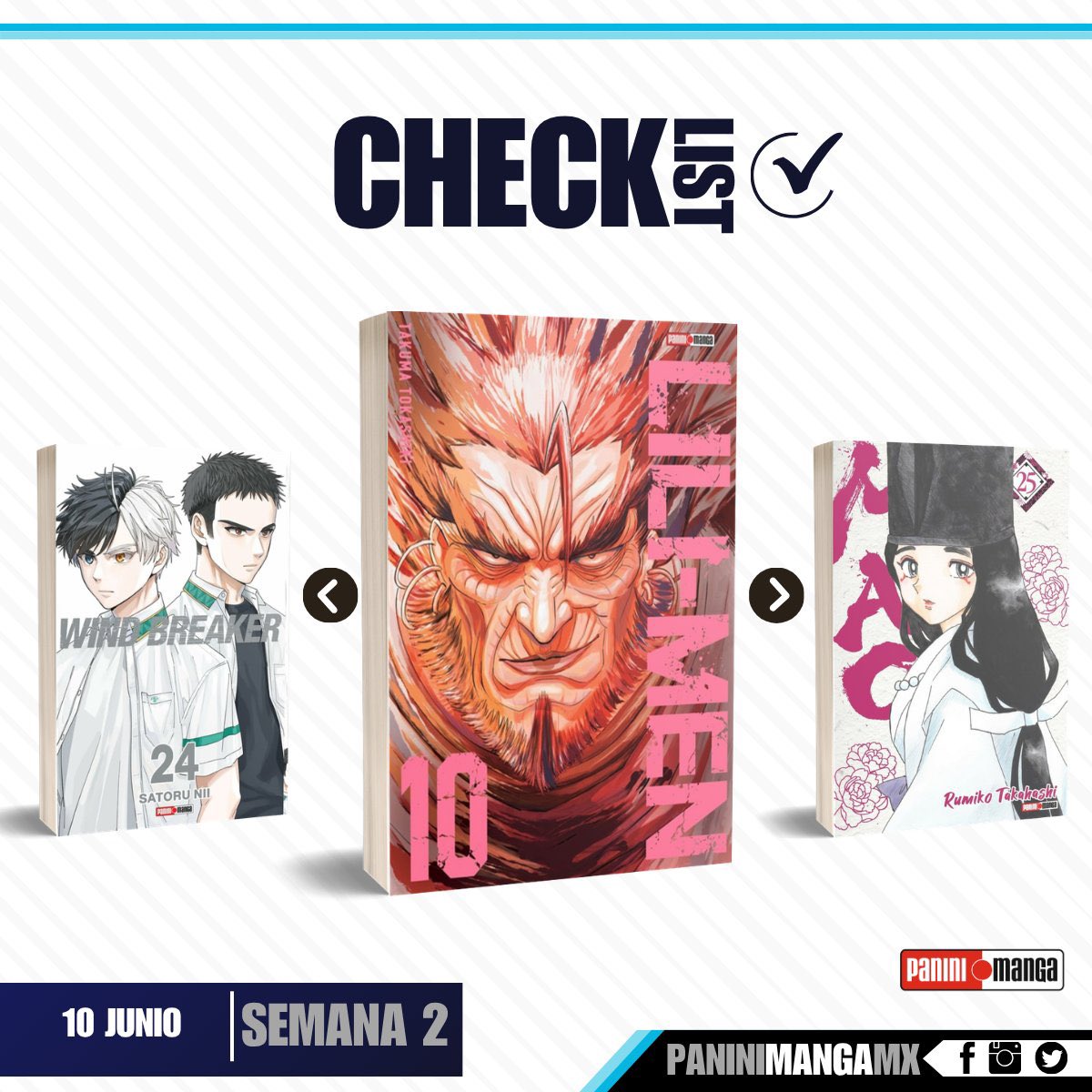 PaninipointM's tweet photo. ¡Estos son los estrenos de la segunda semana de junio!
Continuamos con series que están alcanzando a Japón y con algunos de los lanzamientos más esperados.

Cuál vas a agregar a tu colección? https://t.co/CL9XTz5WiF
