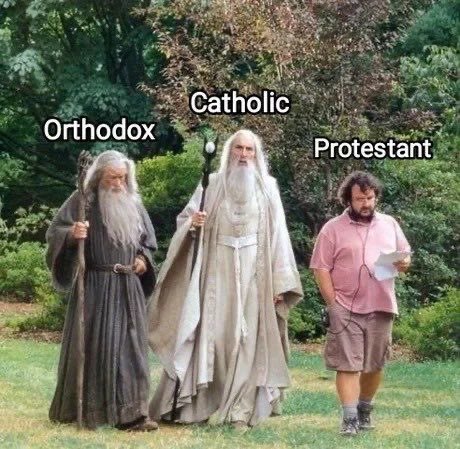 Groyphoria's tweet photo. Low church Protestants have no swag. https://t.co/ZMedXGdKPf