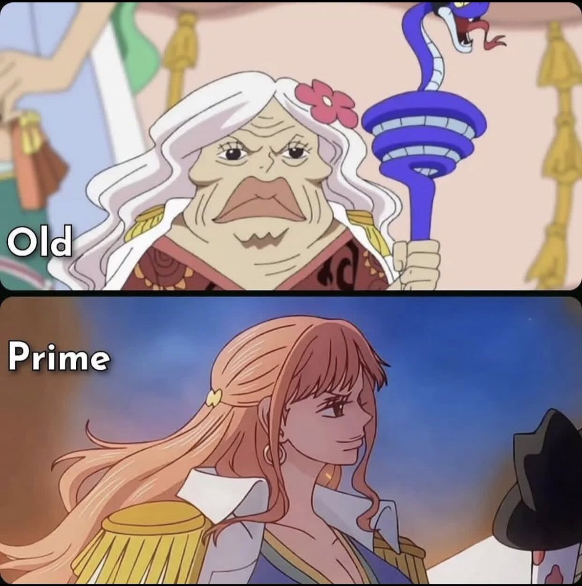 99th_D_Street's tweet photo. Biggest glow down in anime history?😂 https://t.co/pcpBFa8nlx