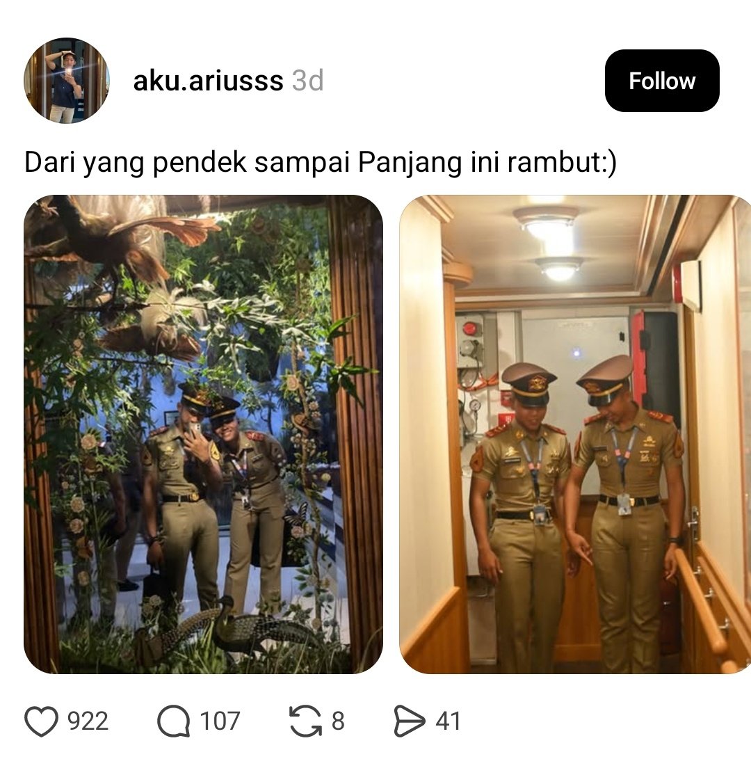 Hidupsebagai62's tweet photo. Kalian curiga gak?
Btw itu ke Merlin, kudu banget ya seragaman? https://t.co/RLGsgmDBQH