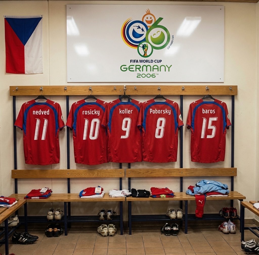 futnostalgico's tweet photo. 🇨🇿 República Tcheca. 2006. 😍

Nostálgico! https://t.co/pFETpi64tn