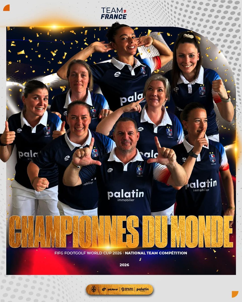 Matt8_24's tweet photo. Coucou la @FFLose 2 titres de champions du monde par équipe en Footgolf ça t'en bouche un coin 😂😂 https://t.co/AQOSKANoo7