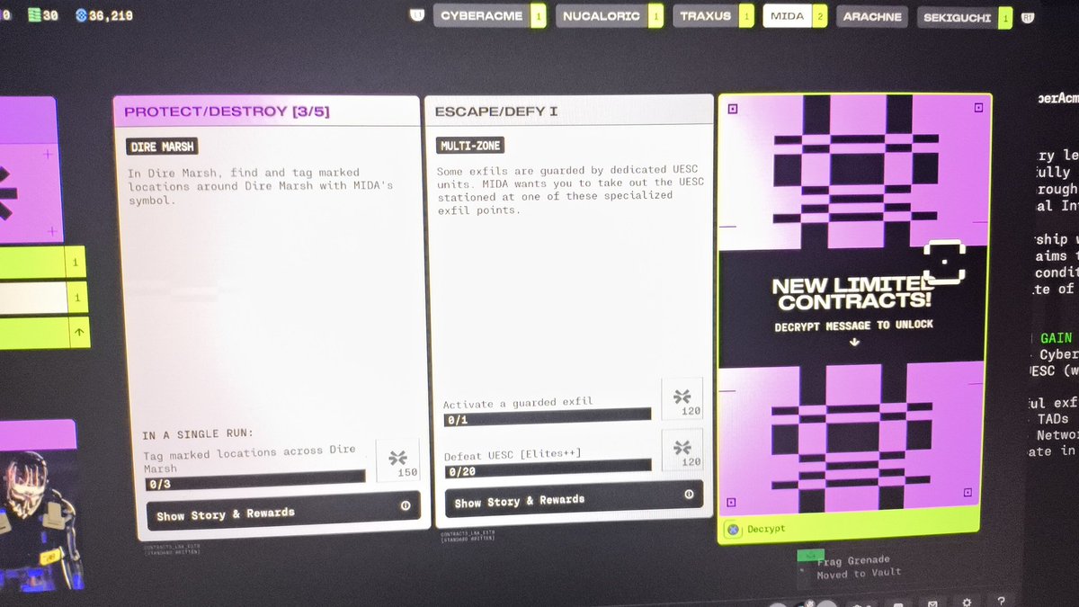 EatRatLove's tweet photo. MARATHOOMFS, DON'T IGNORE THE NIGHT MARSH REPEATABLE QUESTS, THEY'RE STEPS TO UNLOCK THE  NEW SEASONAL PRIORITY CONTRACTS https://t.co/rNwIXN1BB5