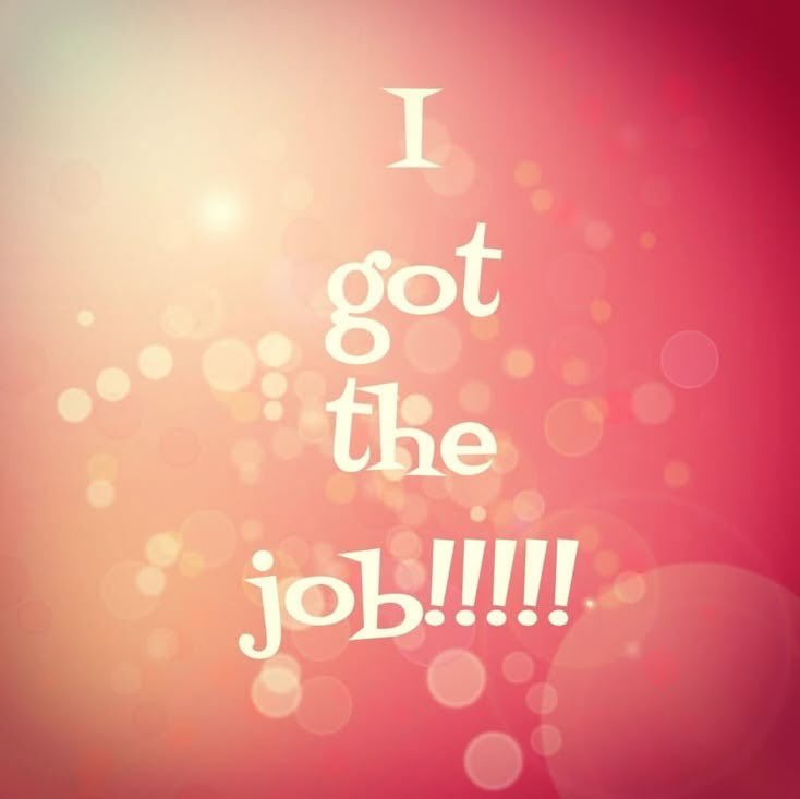NChloegirl's tweet photo. I GOT THE JOB!!!!!🎉✨ https://t.co/PDl3GR4ZZR