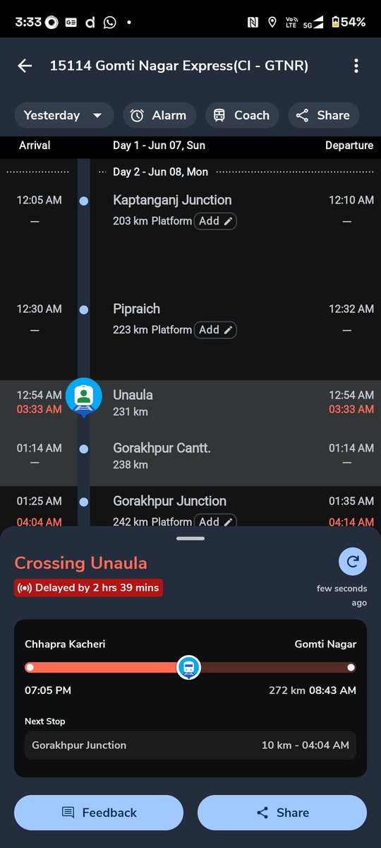 IMKishan07's tweet photo. @RailMinIndia @ECRlyHJP @RailMadad @drmljn its still delaying , can you plz specify why it is happening??? People are suffering too much https://t.co/o18NdLlRdg