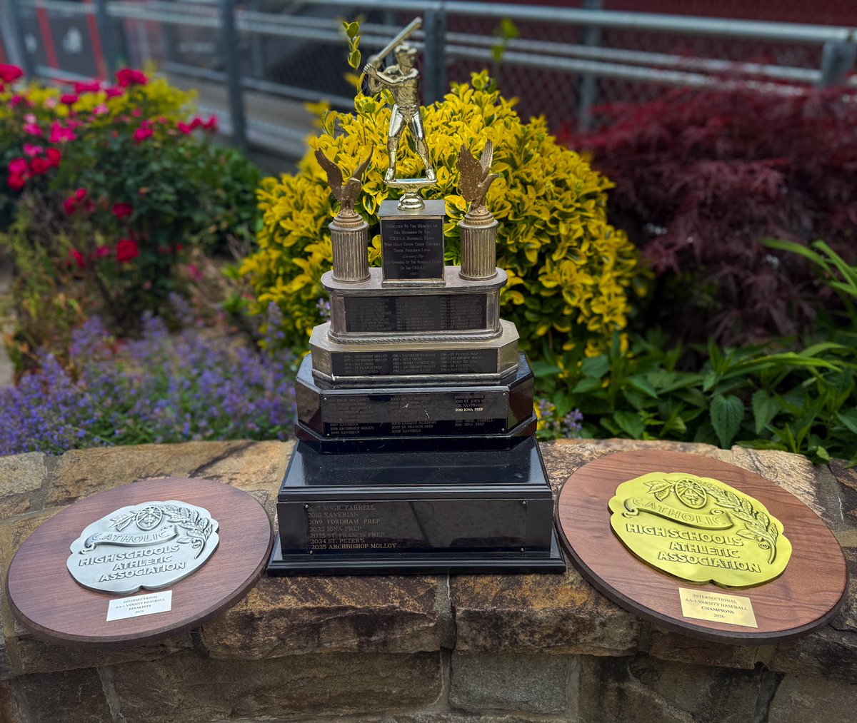 GaelsBaseball's tweet photo. 🏆 2026 ‘AA’ CITY CHAMPS 🏆‼️
What an unbelievable run by our boys. Proud doesn't even begin to describe it. Their hard work, resilience, and belief in one another brought home a championship.
The job isn't finished yet.
➡️ Up next: Catholic States.
Great day to be a GAEL. 🍀⚾️ https://t.co/S2xJ9C0LkF