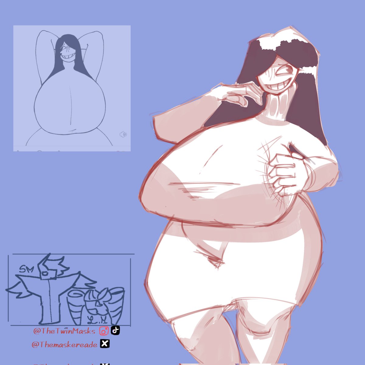 TheMaskereade's tweet photo. Fanart for @fragment_orbit  (nsfw warning)

Yo Girl's awesome https://t.co/aBq6Og966x