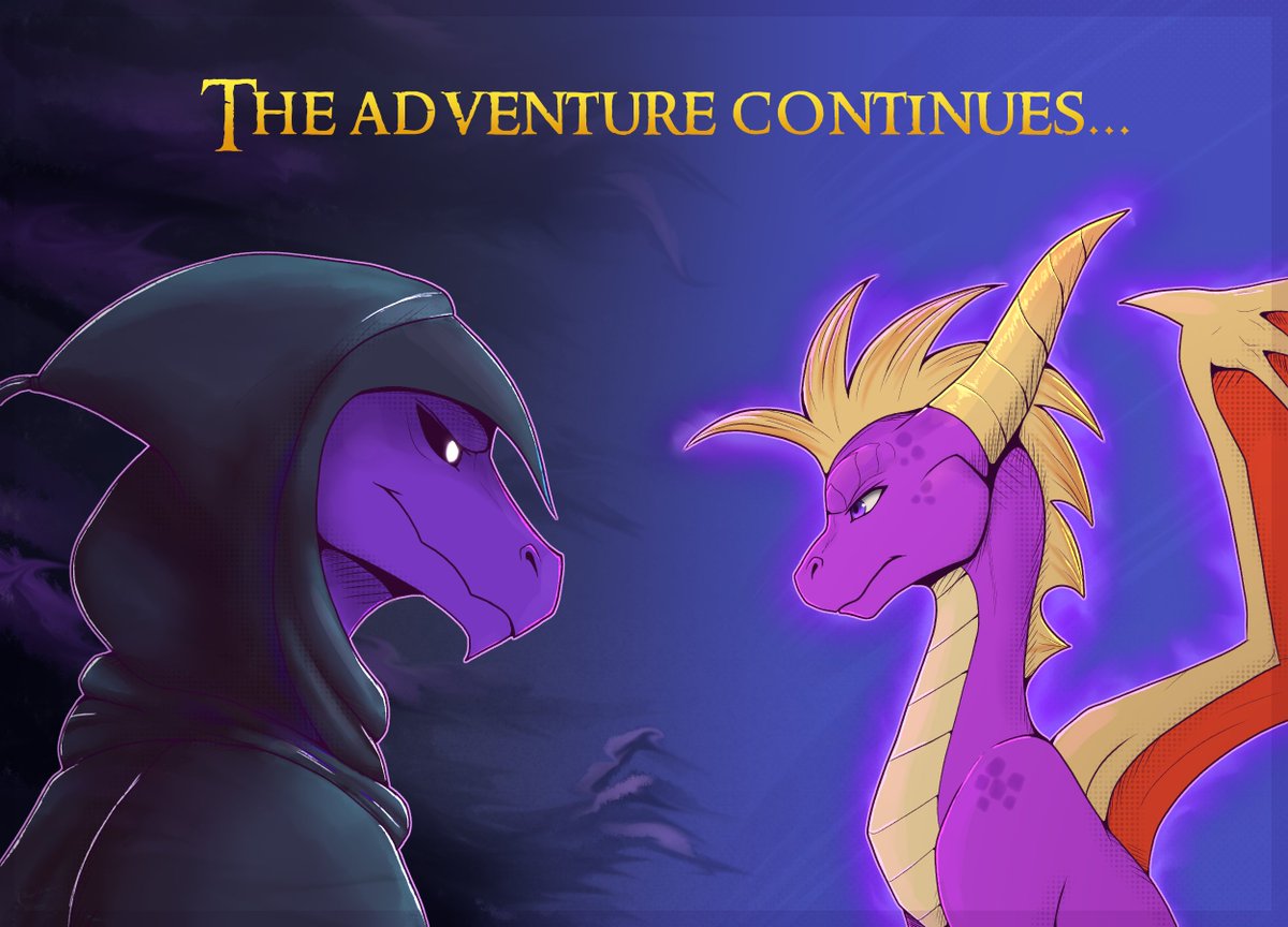 RynnElarion's tweet photo. Quick art for the just announced Spyro 4.
Purple dragon returns!

#Spyro #Spyro4 #SpyroARealmBeyond #ToysforBob #spyrothedragon https://t.co/veIGBnEJQk