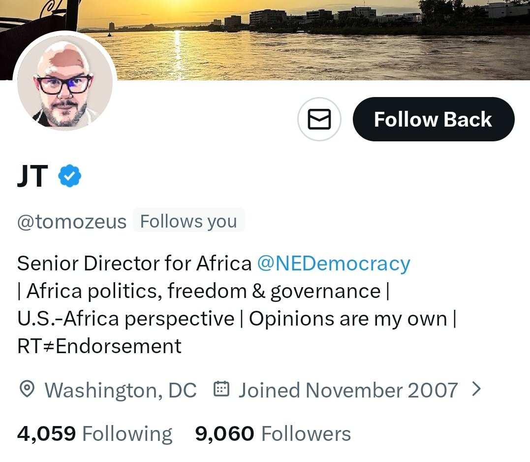 DavidHundeyin's tweet photo. After feverishly trying and failing to pick any holes in the documentary, the only thing the usual suspects could find was that an editor used a wrong photo of Jeffrey Smith.

Look who retweeted 🤣 and look who is writing "lol" in the comments👇🏾

The NED Senior Director for Africa.

I hope you people are seeing them mark their attendance and confirm who was really behind the Tanzania stunt?