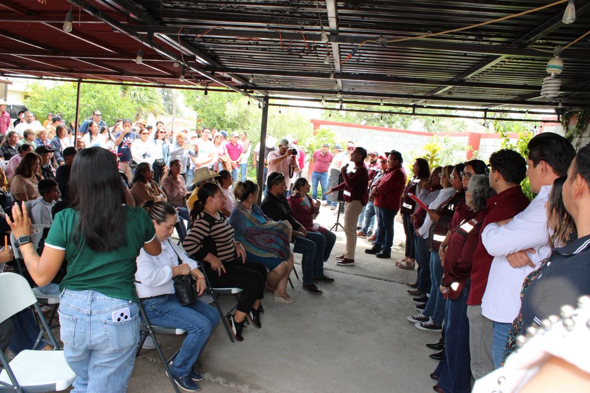 A_MontielR's tweet photo. La Transformación avanza cuando el pueblo participa.

Las Asambleas Informativas en Defensa de la Transformación y la Soberanía Nacional son un llamado a seguir construyendo juntas y juntos el futuro de México.

#PorLaSoberanía
#DefiendoLaSoberanía 
#HumanismoMexicano
#PrimeroLosPobres