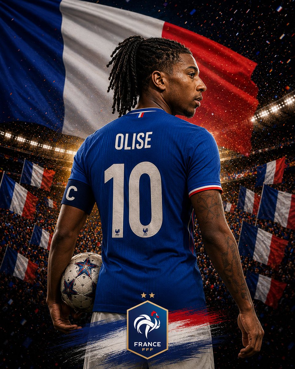 GoldenBallonPF's tweet photo. Michael Olise won an Olympic silver medal with France before making his senior debut 🇫🇷 https://t.co/gDnmAm3oMR